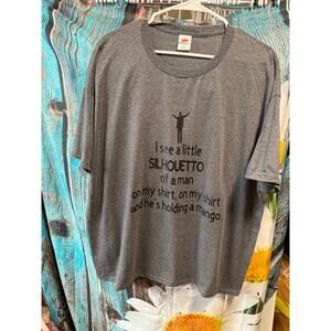 Silhouetto of a Man Gary Graphic Tshirt